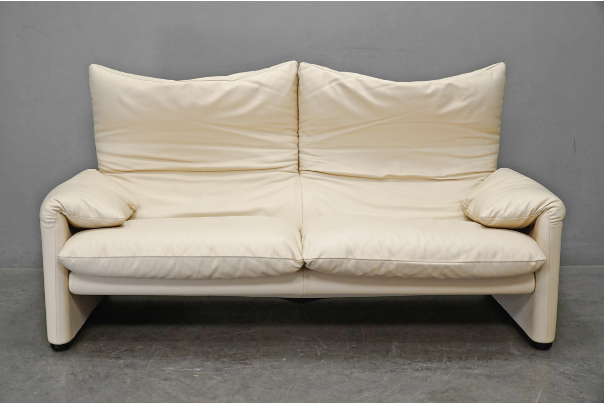 カッシーナ マラルンガ 2人掛ワイドソファ 買取｜業界最高水準の査定で