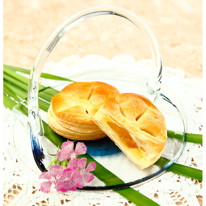 公式＞はとや製菓 / ぷちラブリーパイ バラ 1個