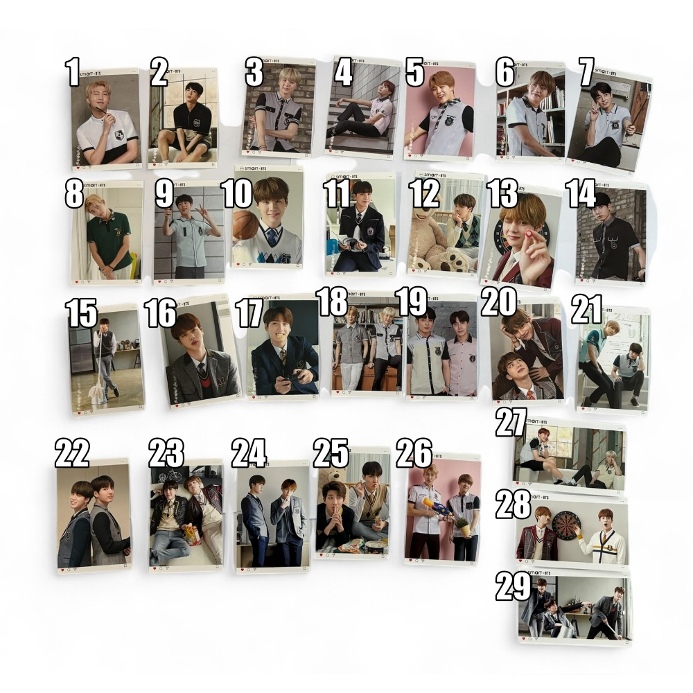 Smart x BTS Mini Photo Card - A-KPOP