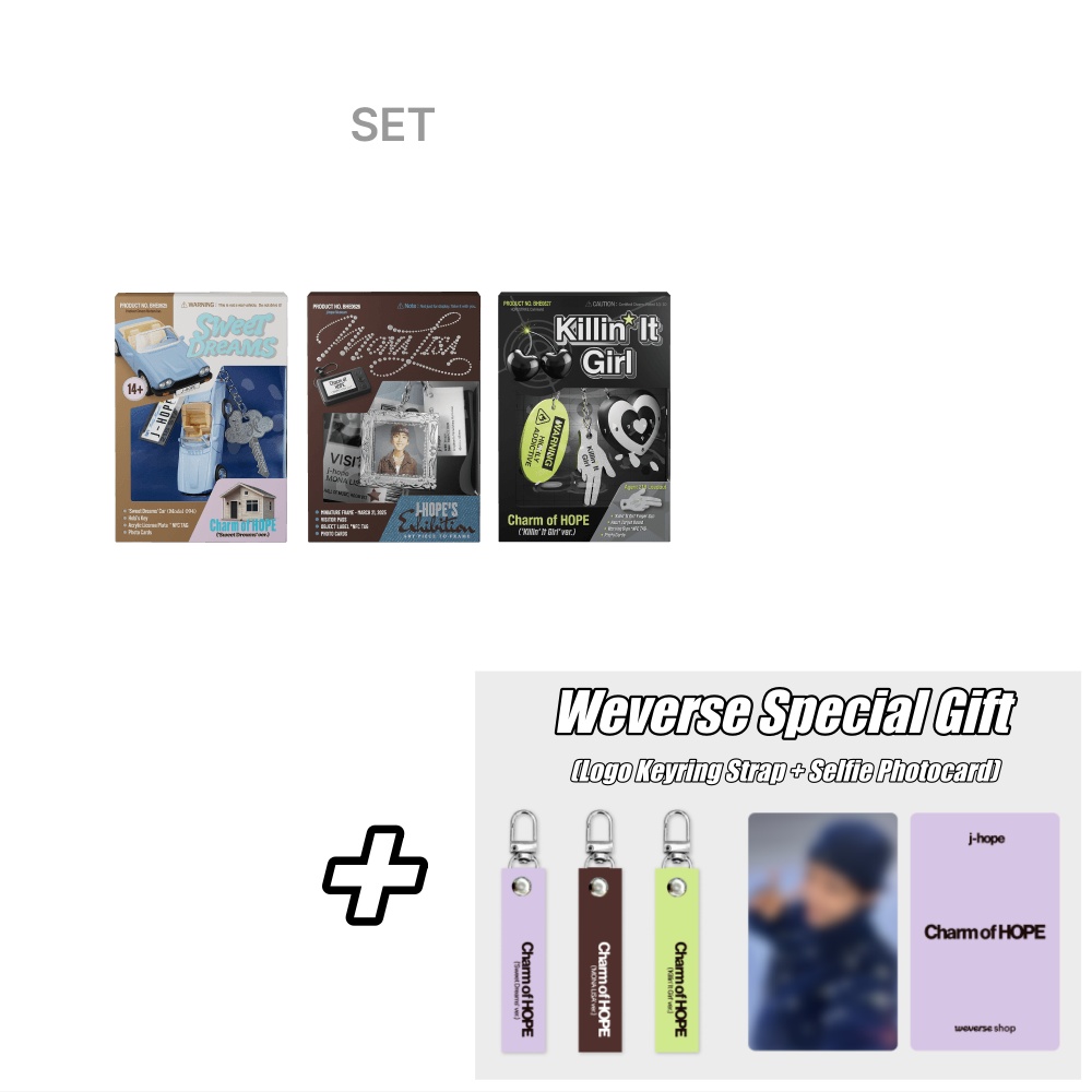 j-hope 'Charm of HOPE' (Set) + Weverse Special Gift - A-KPOP