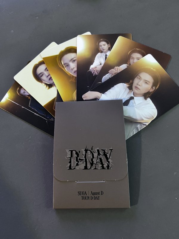 BTS SUGA AGUST D TOUR 'D-DAY' MINI PHOTO CARD (SUGA VER.) - A-KPOP