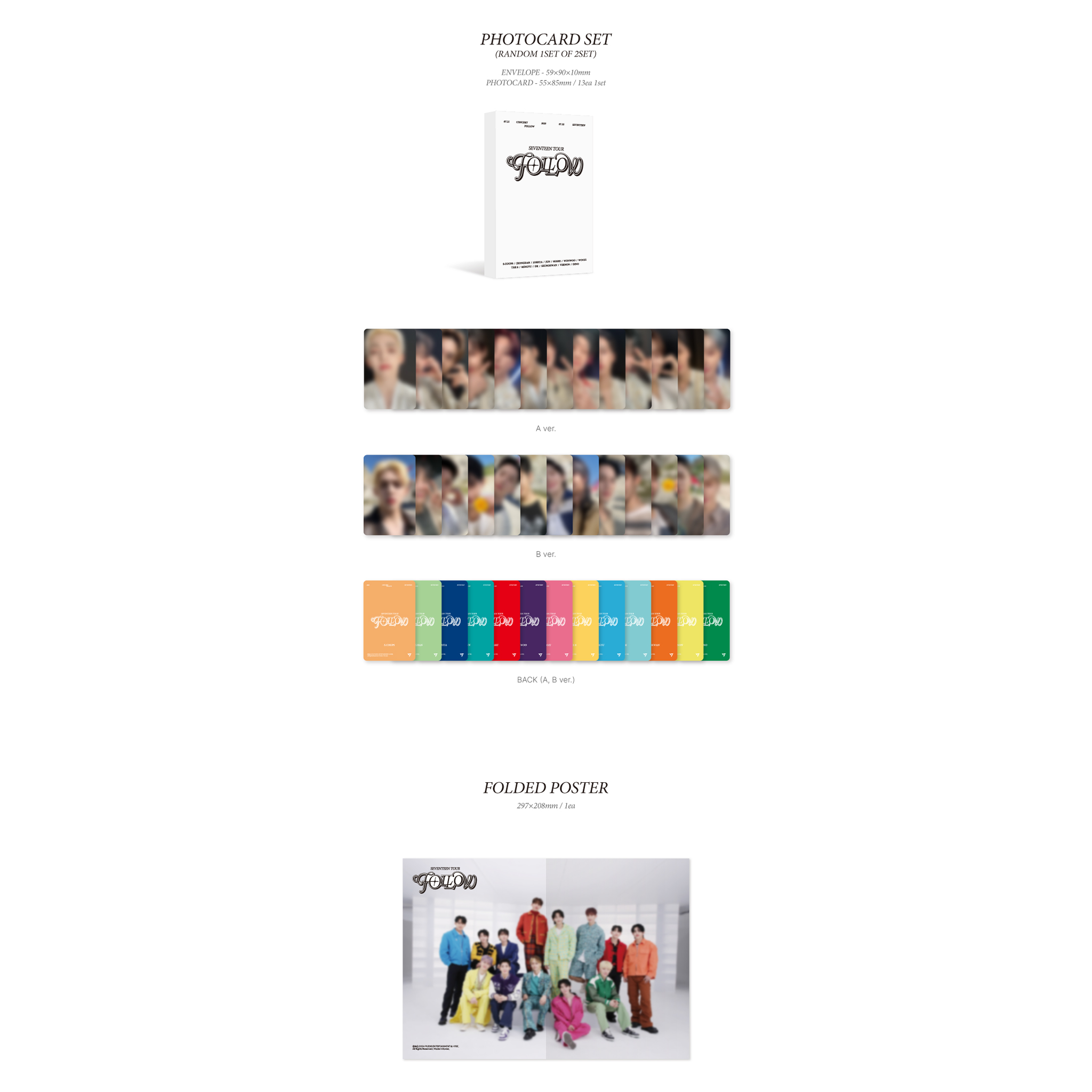 SEVENTEEN - SEVENTEEN TOUR [FOLLOW] TO SEOUL – Amuse Ground