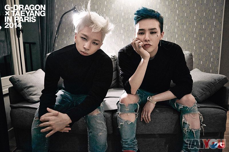 G-DRAGON X TAEYANG - G-DRAGON X TAEYANG IN PARIS 2014 – Amuse Ground