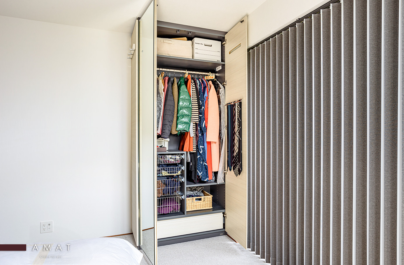 クローゼット｜事例No:C9922｜オーダー家具施工事例｜オーダーメイド