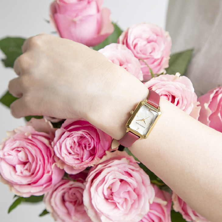 ダイヤモンドローズ+ウォッチ/DR02G-ARE （プリザーブドフラワー