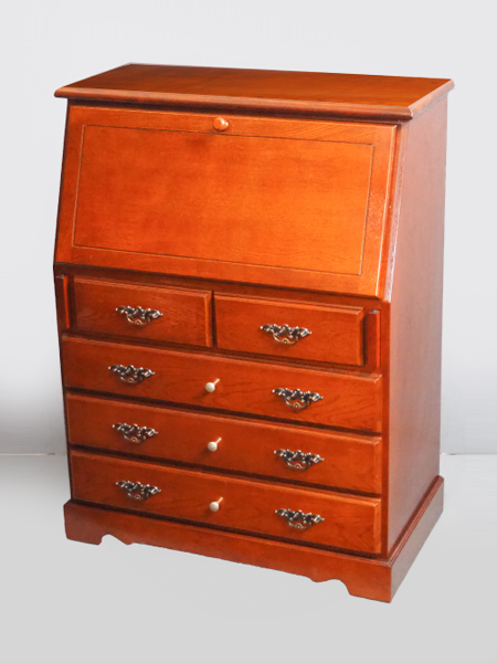 アンティーク欧米風ライティングデスク机 越後民芸家具大正昭和伝統工芸無垢材 アンティーク欧米風ライティングデスク机 越後民芸家具大正昭和伝統