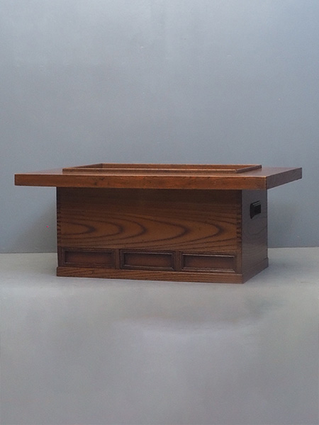 長火鉢03 レトロ　昭和のアンティーク暖　ビンテージ〈直接引き取り限定〉 アンティーク03中古の長火鉢 - メルカリ