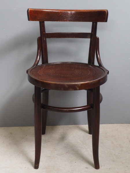 秋田木工 ベントウッドチェア NO-16 秋田木工 ダイニングチェア「16B-OU」ブナ材 ウォールナット色/張地 布