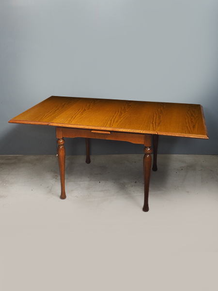 昭和レトロ　太平株式会社　テーブル 太平木工製<br>楢材<br>エクステンションテーブル | アンティーク山本商店