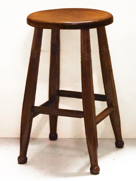 アンティークドクターチェア 丸椅子 スツール 楢 ナラ材 ベロア生地 張替済み アンティークドクターチェア 丸椅子 スツール 楢 ナラ材 ベロア生地 張