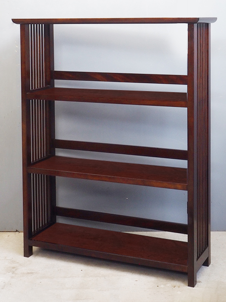 【zukari】高級書棚　民藝家具 松本民芸家具 C型 書棚 食器棚 カップボード 中古 民芸家具 日本 漆