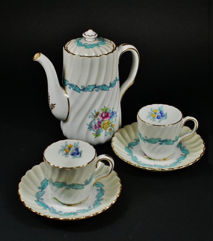 MINTON】ミントン ARDMORE二人用デミタス＆ポット - アンティック 姉妹社