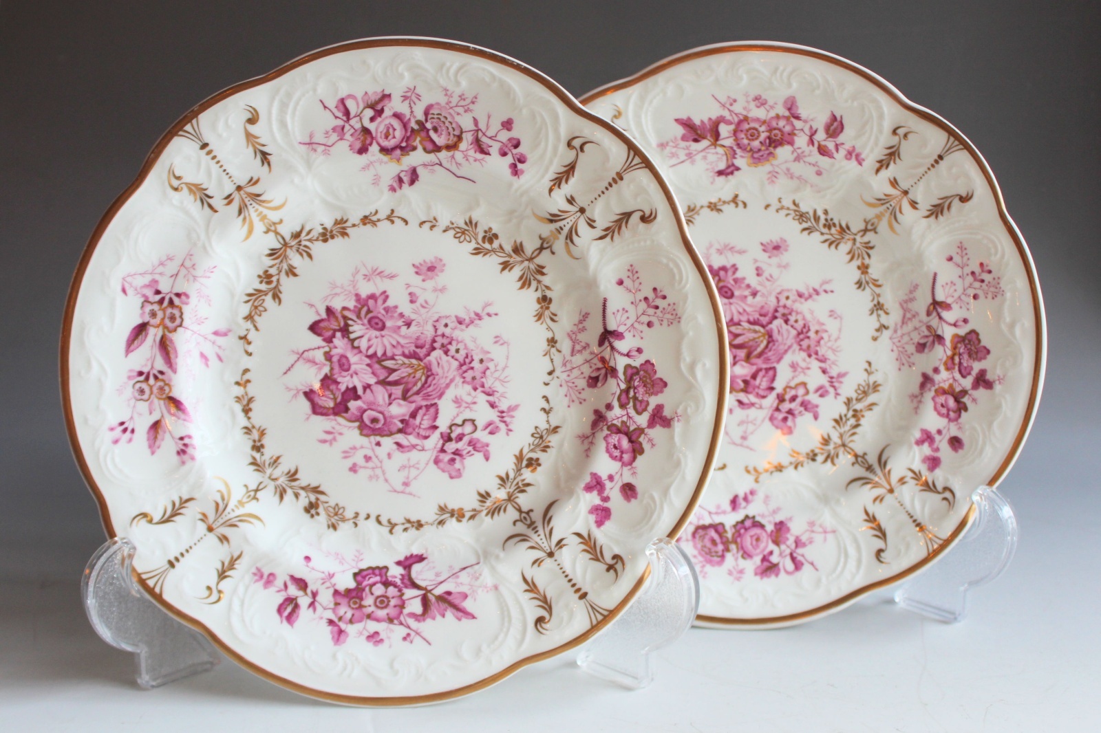 エンボスプレート - Antiques Violetta