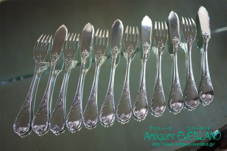 クリストフル MARLY マルリー フィッシュセット 6人分