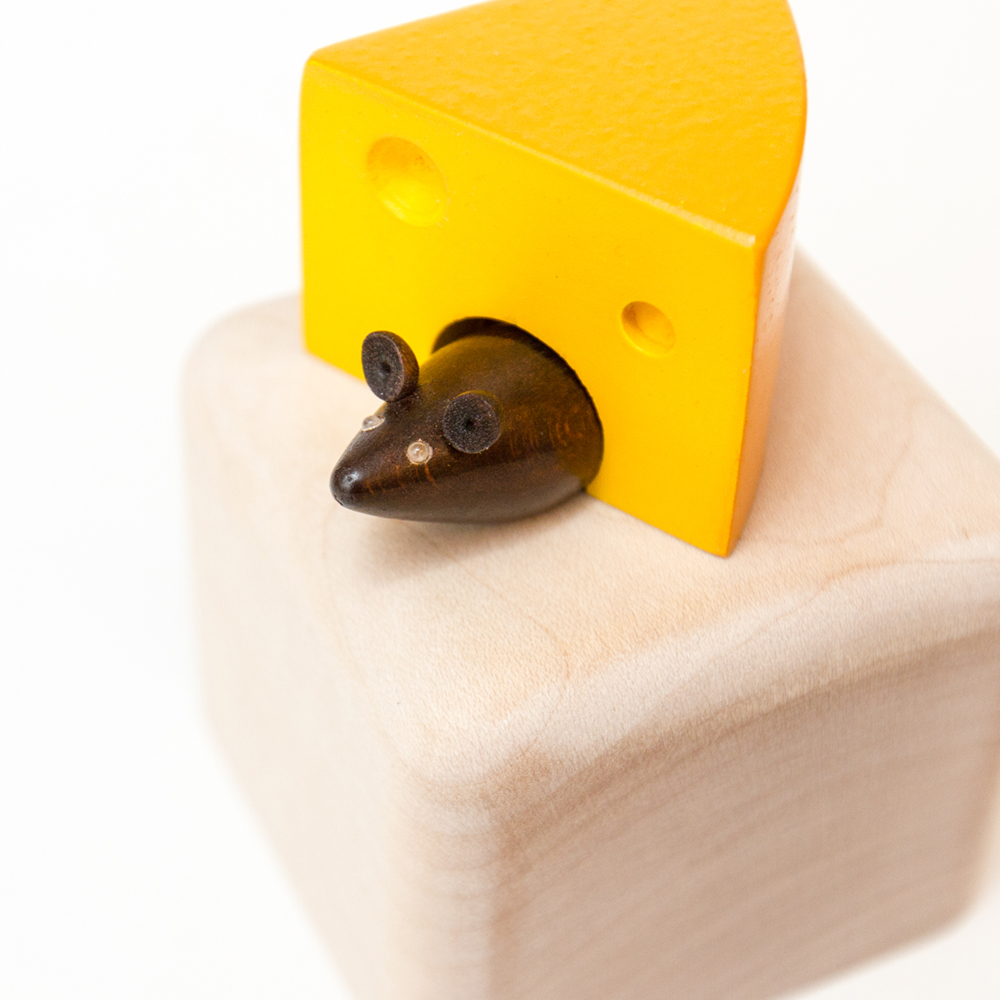 オルゴール・チーズとネズミ (Käse) Kiener/キーナー社 | ANDCHILD