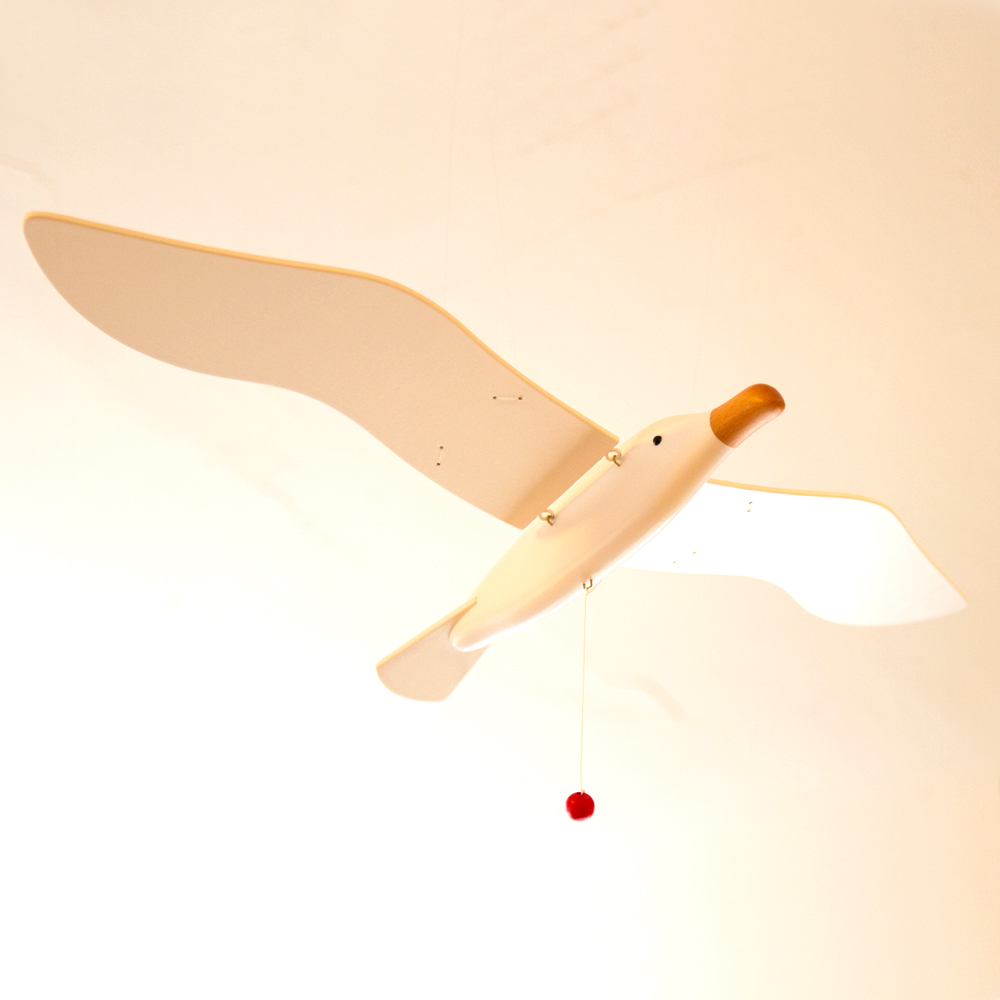 カモメのモビール(小) Kreft/クレフト | ANDCHILD