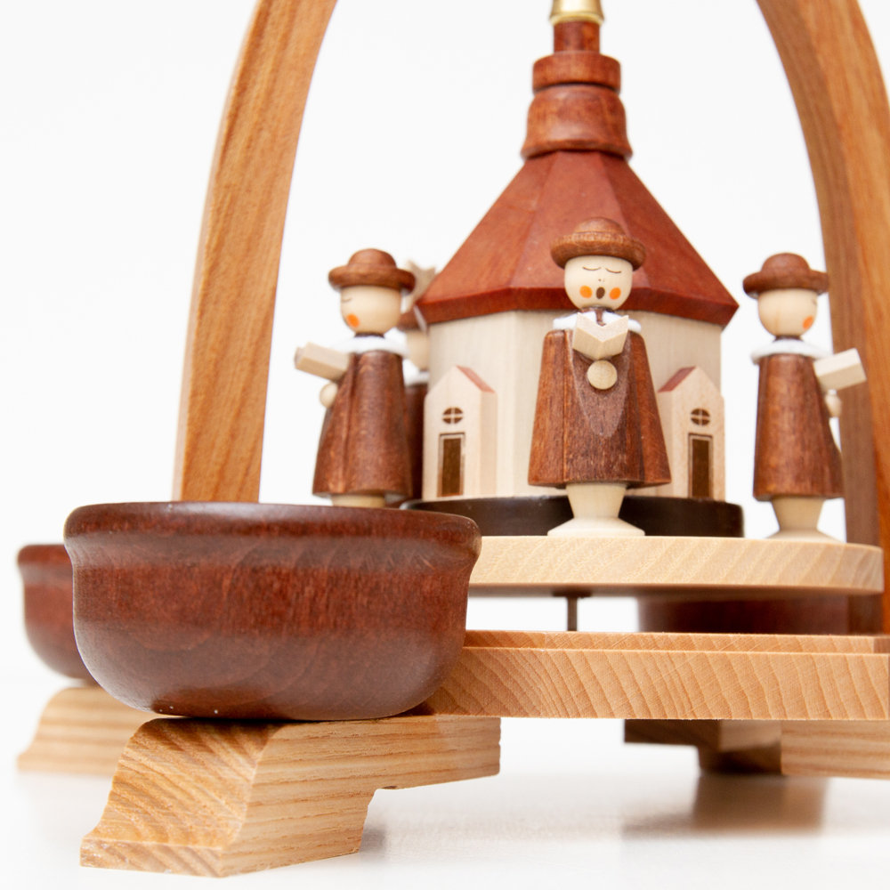 クリスマスピラミッド「ザイフェン教会と聖歌隊」[085/321T] | ANDCHILD