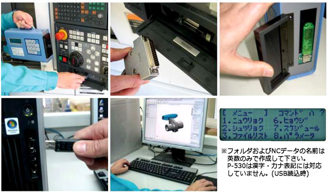 ポータブル入出力装置 | P-530