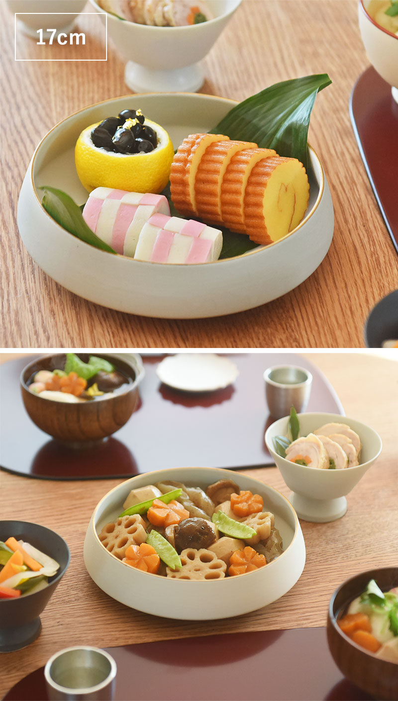 渕金 くくり鉢 17cm 美濃焼 お正月 ｜ アンジェ web shop（本店）