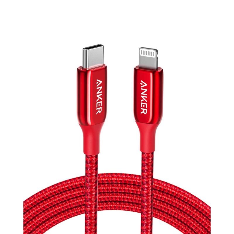 Anker PowerLine+ III USB-C ＆ ライトニングケーブル（1.8m）｜USB-C