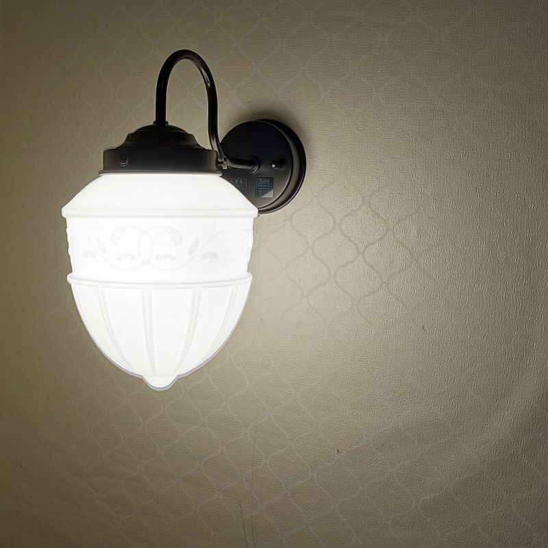 ブラケットライト レトロ1005 乳白 アトリエ Ansan