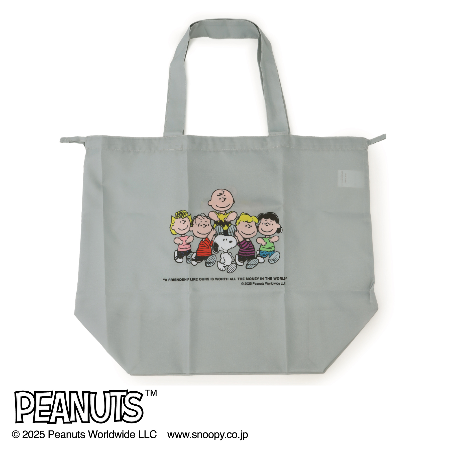 AOKI＆PEANUTSコラボ スヌーピーポケッタブルトートバッグ【AOKI公式通販】
