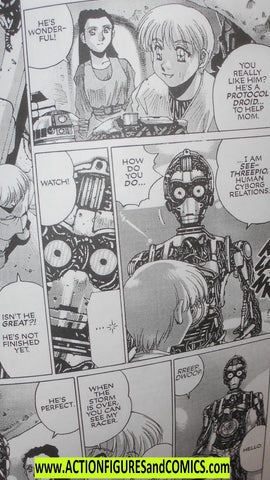 STAR WARS Episode I MANGA #1-2 Complete Set – ActionFiguresandComics