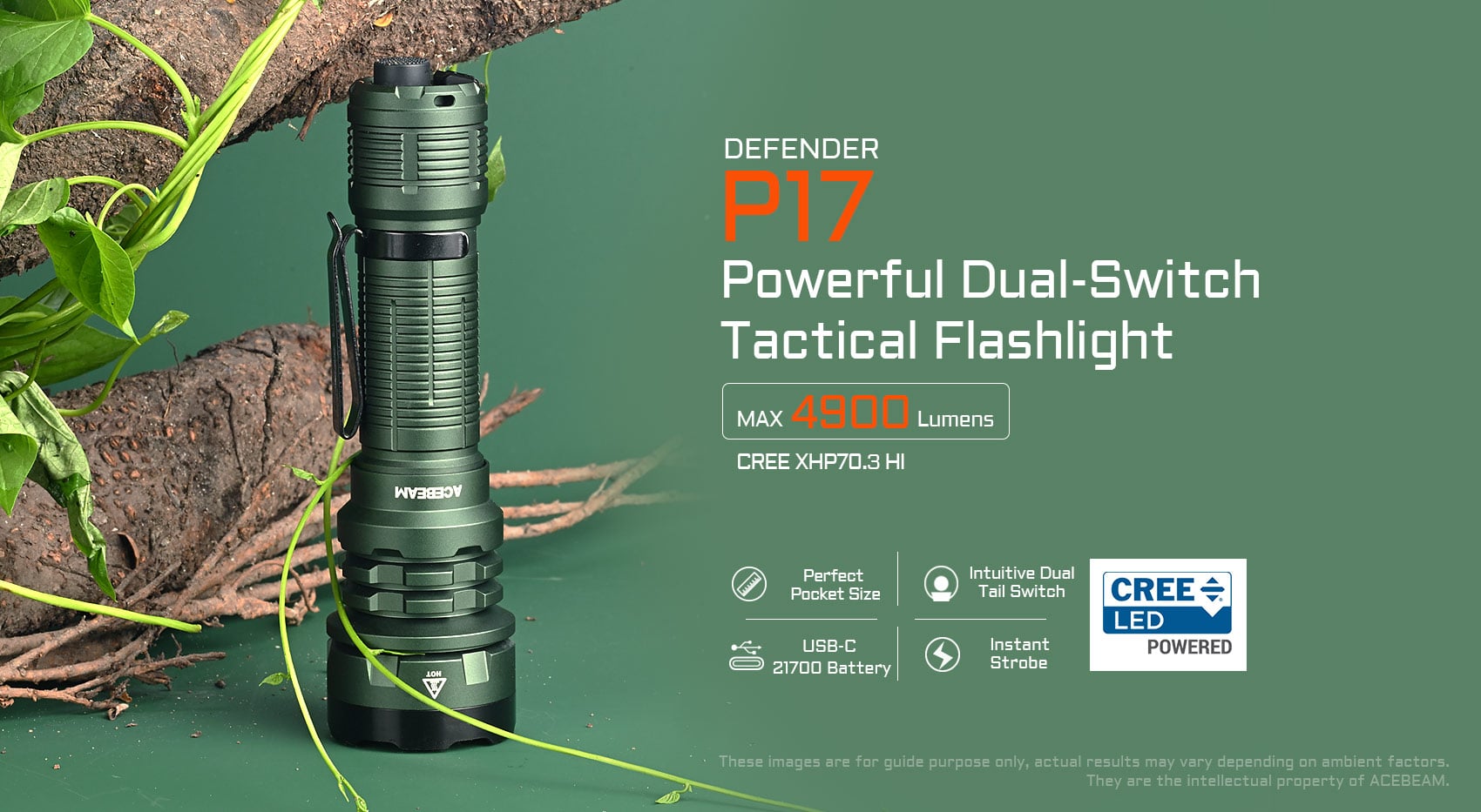 Powerful Tactical Flashlight|Acebeam® Official Store |High-Powered