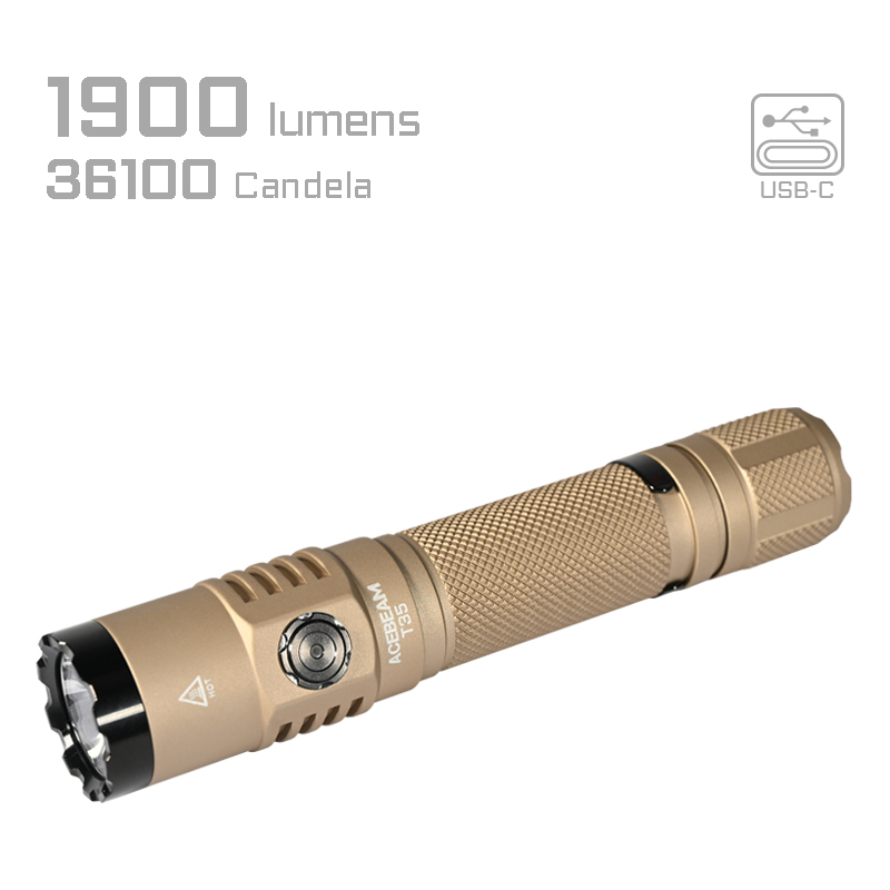 T35 Compact Tactical Flashlight|Acebeam® Official Store |High