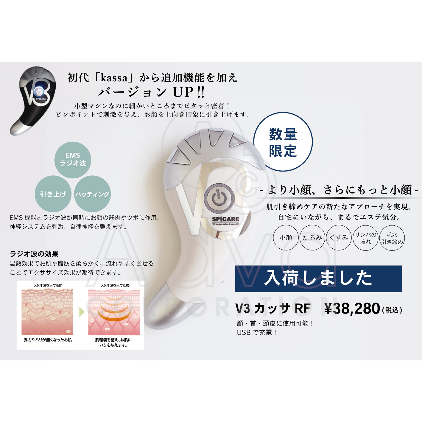 ◇V3カッサ【1個単位】