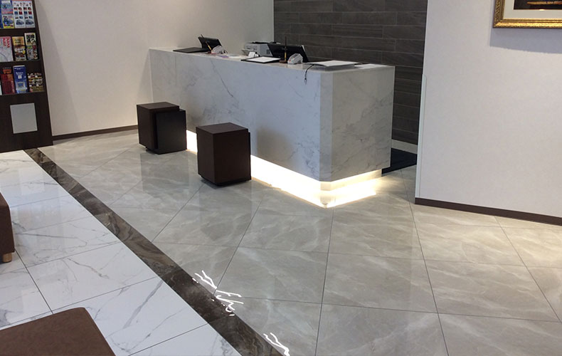 セラミカエコストーン グレー（磨き）｜タイルの通販｜アドヴァングループ