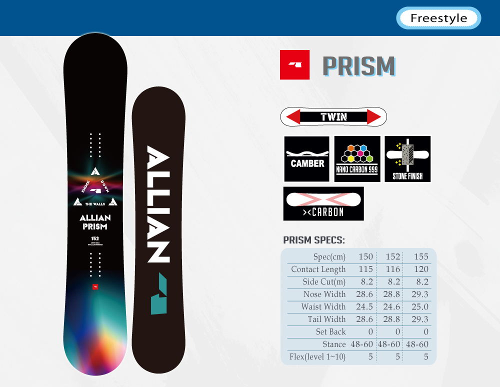 PRISM _ ALLIAN SNOWBOARDS 22-23