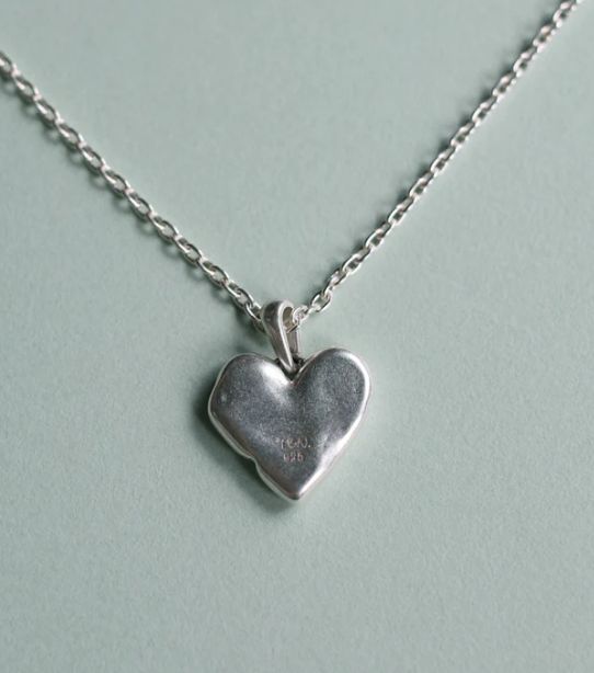 TEN. - ハートシルフィウムネックレス - SV / シルバー 【桃 さん着用