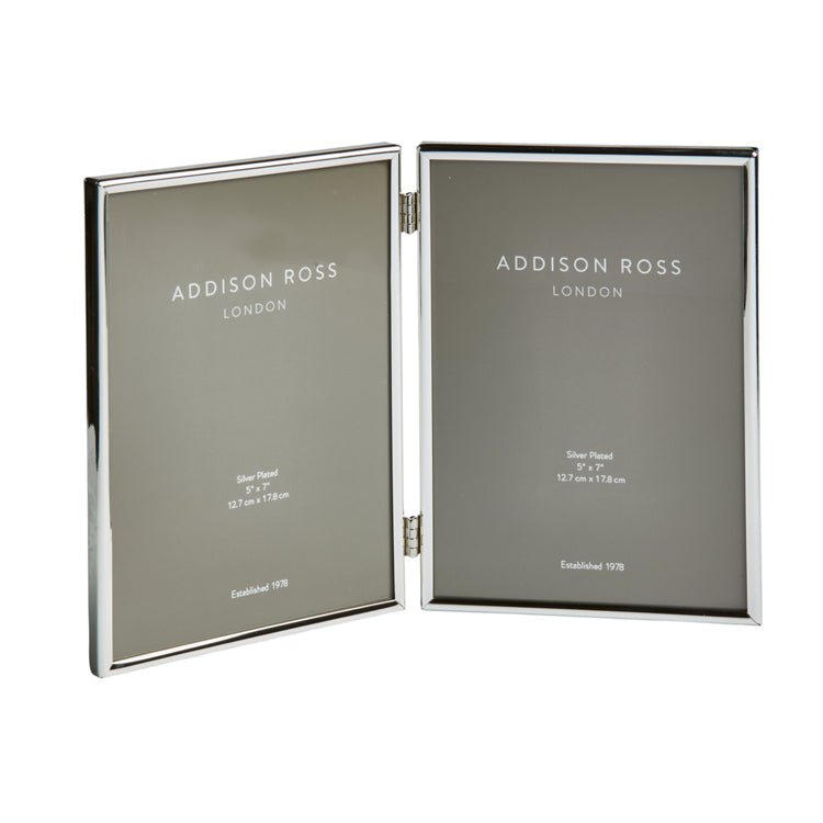 Fine Edged Silver Double Photo Frame – Addison Ross Ltd UK