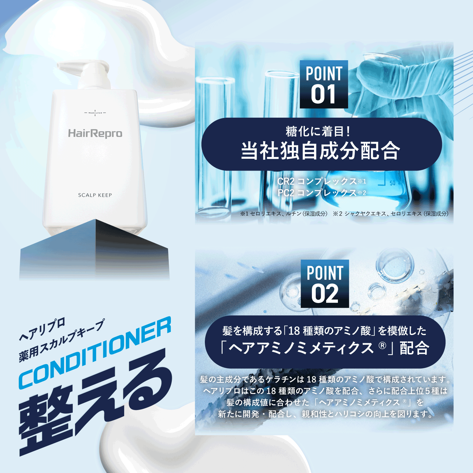 ヘアリプロ 薬用スカルプキープ Mサロン品質の育毛 アデランス公式