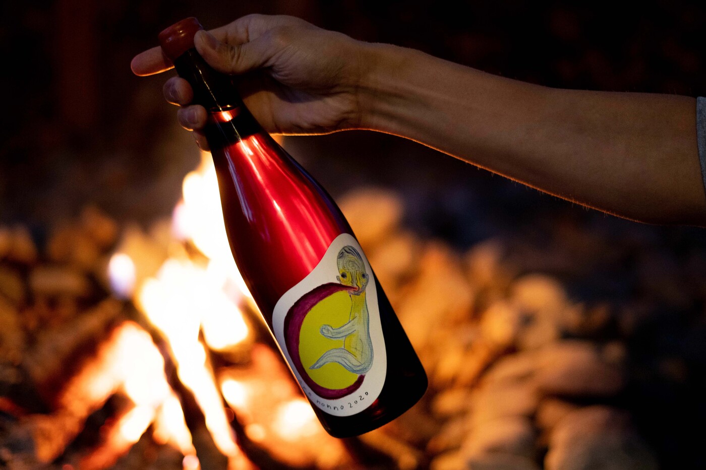 北海道ナチュラルワイン × 現代美術アーティスト加藤泉「Ape nonno2020