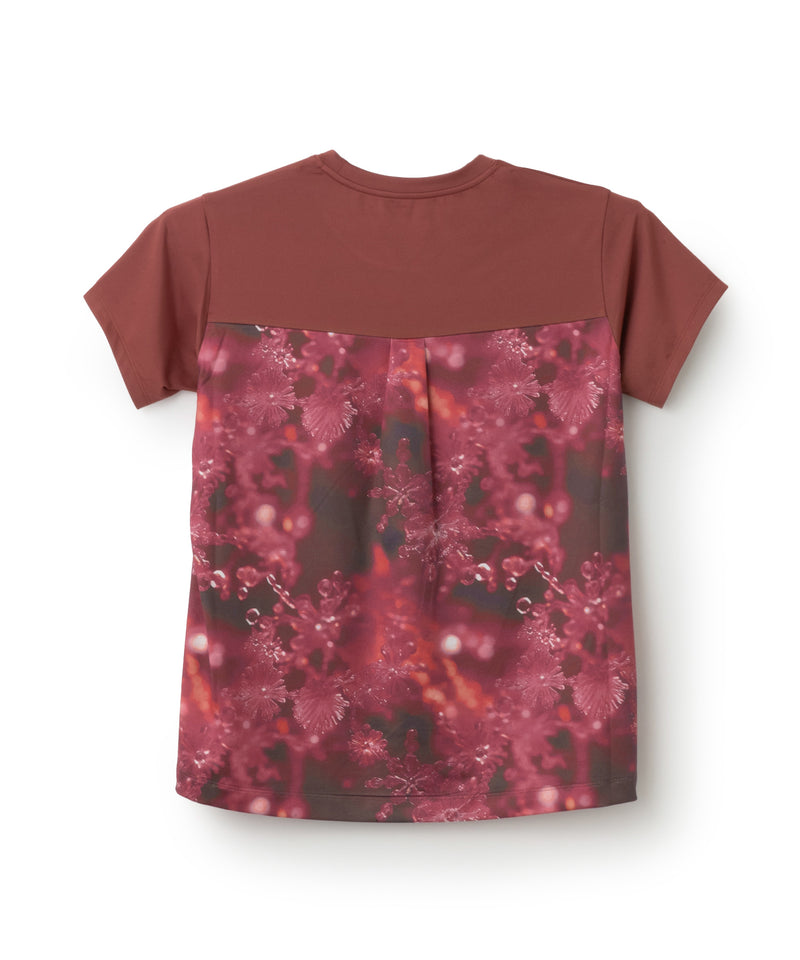 バックタックフレアグラフィックTEE ATLA534 – ADMIRAL