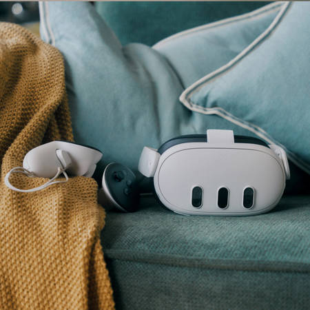 Meta Quest 3 512GB Advanced All-In-One VR Headset with Controllers