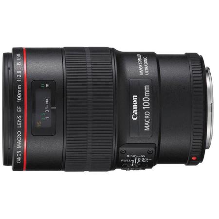 Canon EF 100mm f/2.8L Macro IS USM Lens 3554B002