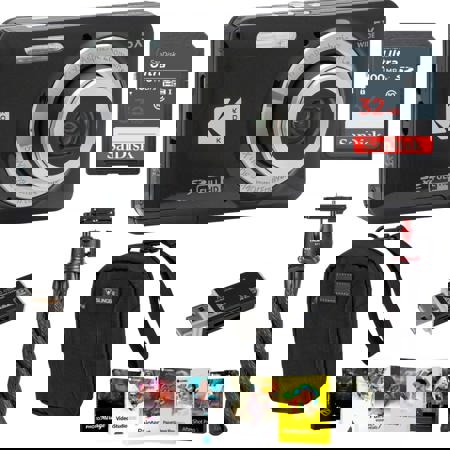 Kodak PIXPRO FZ55 Friendly Zoom Digital Camera, Black With