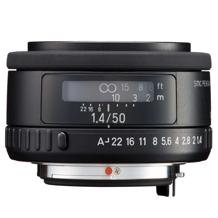 Pentax SMC Pentax-FA 50mm f/1.4 Classic Lens, Black 20800