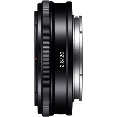 Sony E 20mm f/2.8 Lens for Sony E, Black SEL20F28B