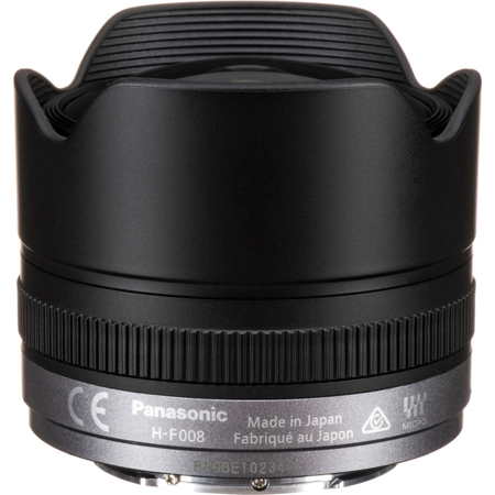 Panasonic LUMIX G Fisheye 8mm f/3.5 Lens for Micro Four Thirds H-F008