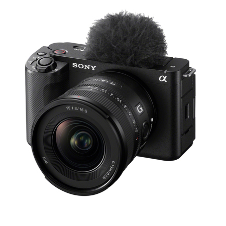 Sony FE 16mm f/1.8 G Lens, Black SEL16F18G