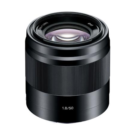 Sony E 50mm f/1.8 OSS Lens for Sony E, Black SEL50F18/B