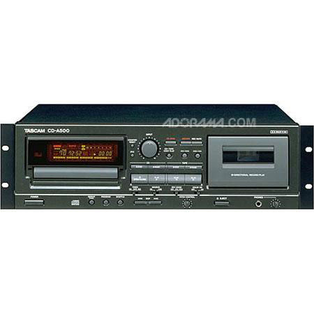 Tascam CD-A550 Rackmount CD Player/Cassette Recorder - Adorama