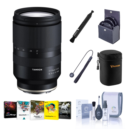 Tamron 17-70mm f/2.8 Di III-A VC RXD Lens for Sony E with PC