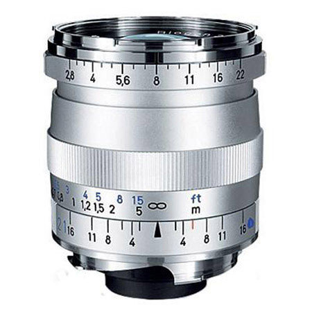 Zeiss 21mm f/2.8 Biogon T* ZM Lens for Leica M, Silver 1365-650