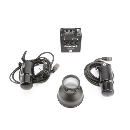 USED Profoto Acute 2 1200W/s with 2x Acute 2 Heads - SKU#1736009