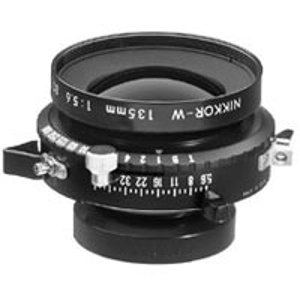 USED Nikon Nikkor-W 135mm f/5.6 Large Format Lens in Copal #0 Shutter